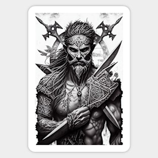 Ancient Tribal Assassin Sticker